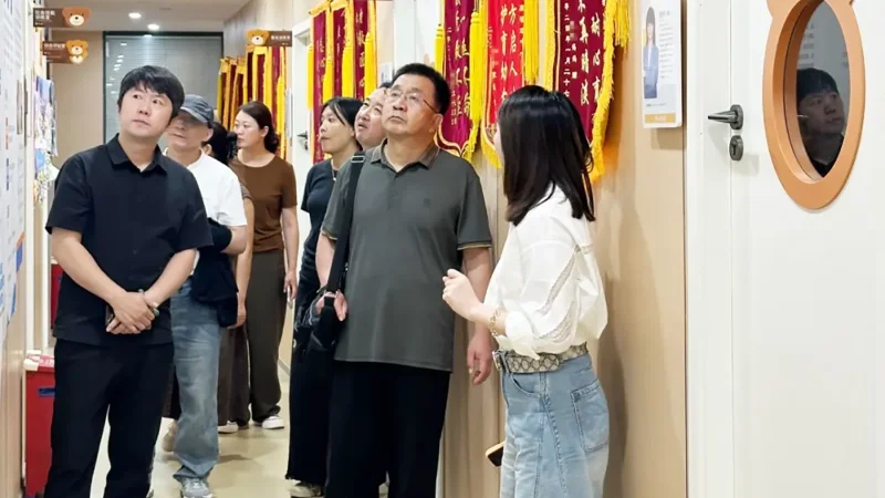 宁夏卫健委调研组莅临重庆艾米熊冉家坝中心考察调研 - 中西医融合助力儿童干预训练